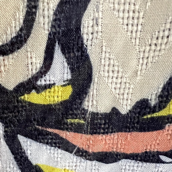 SUNCOO Paris Anthropologie Louise Floral Blouse Popover Top Size T3 Large - Picture 10 of 11